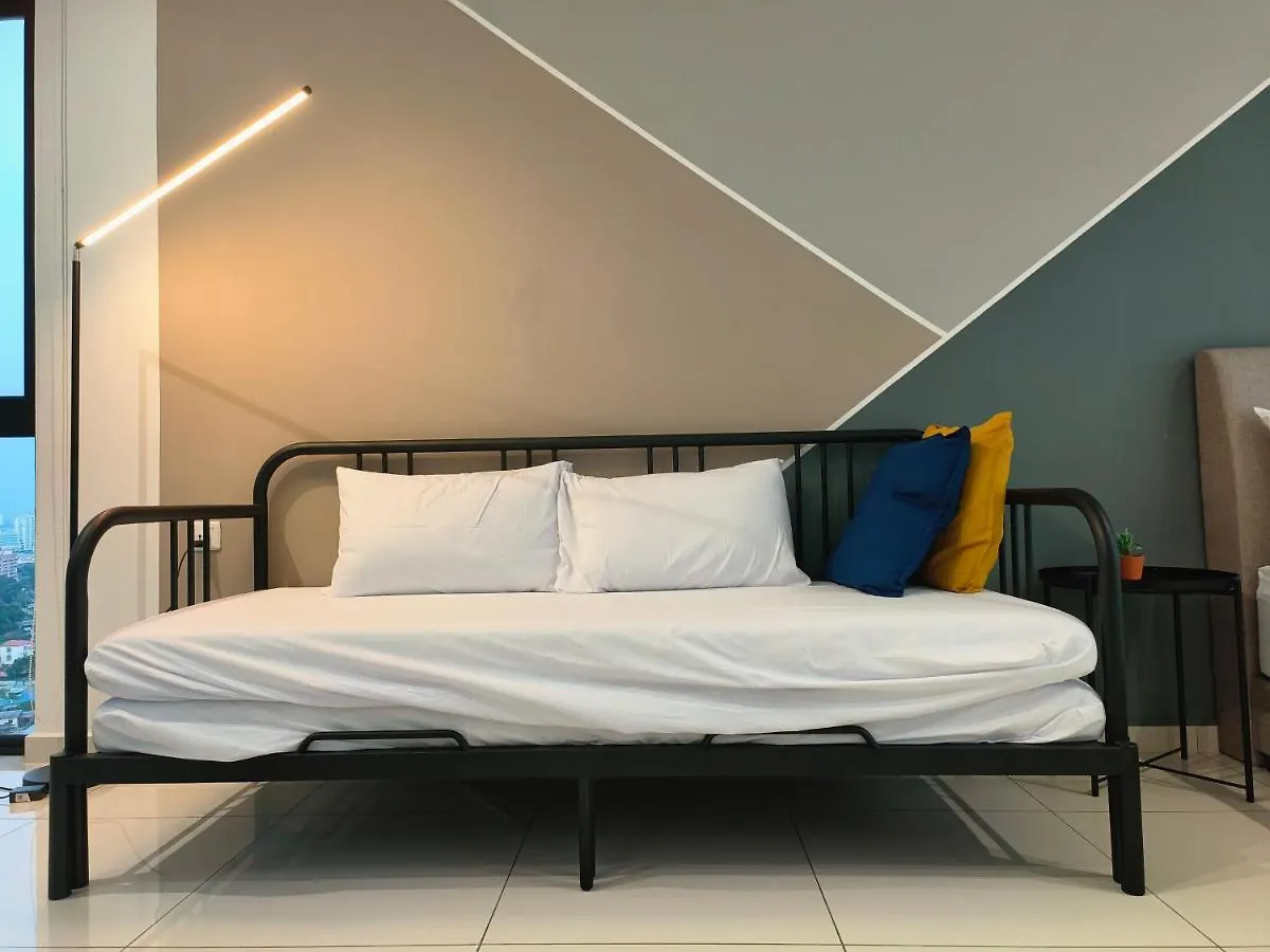 Apartment 2Br Luxury Rooftop Swimming Pook Homestay@Georgetown@10Pax - 无敌美景两房民宿 Malaysia
