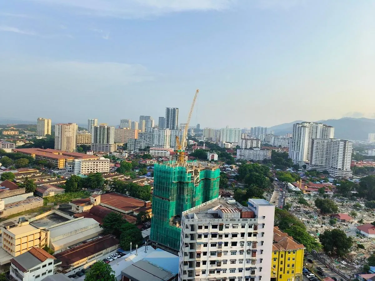 2Br Luxury Rooftop Swimming Pook Homestay@Georgetown@10Pax - 无敌美景两房民宿 Apartment