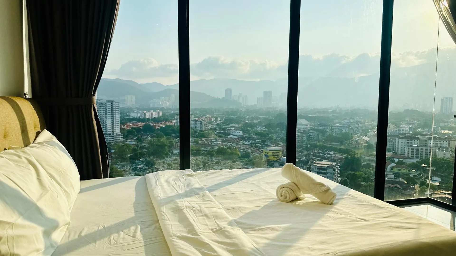 Lejlighed 2Br Luxury Rooftop Swimming Pook Homestay@Georgetown@10Pax - 无敌美景两房民宿