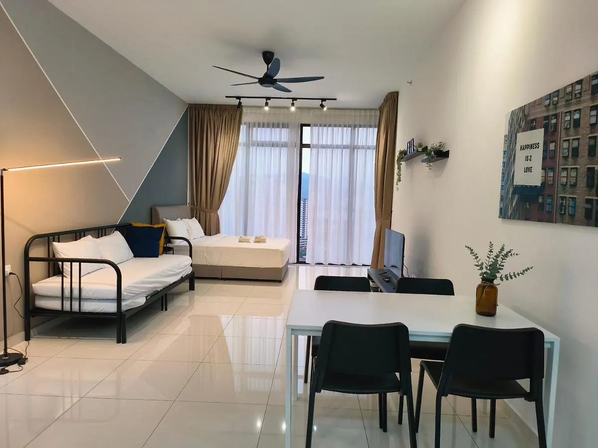 2Br Luxury Rooftop Swimming Pook Homestay@Georgetown@10Pax - 无敌美景两房民宿 Apartment George Town